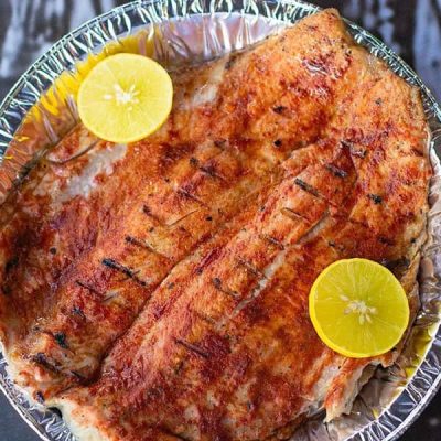 چلو ماهی قزل مخصوص